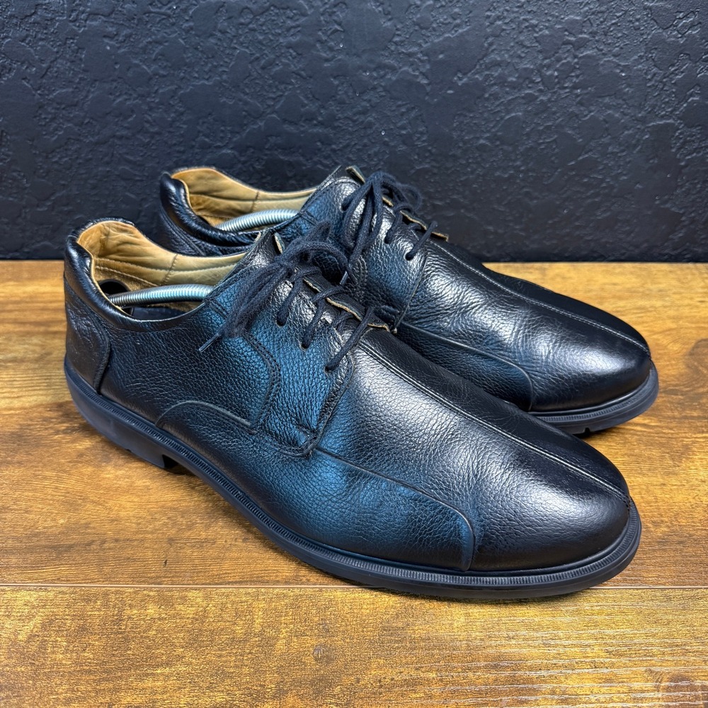 Studio‎ Belvedere Coronado Black Grained Leather Oxford Shoes Mens Size 13D